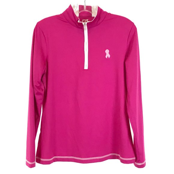 Small Cutter & Buck Breast Cancer Awareness Jacket - Picture 1 of 3